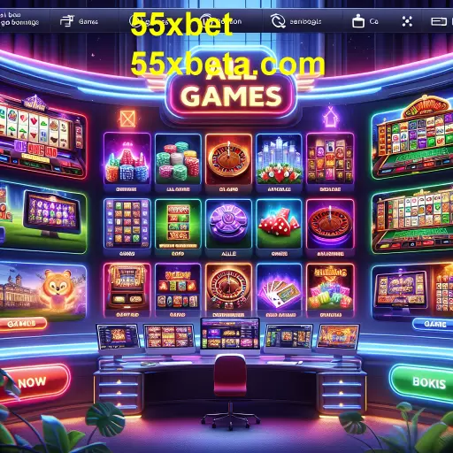 Descubra a Diversidade na Categoria 'Todos os Jogos' do 55xbet