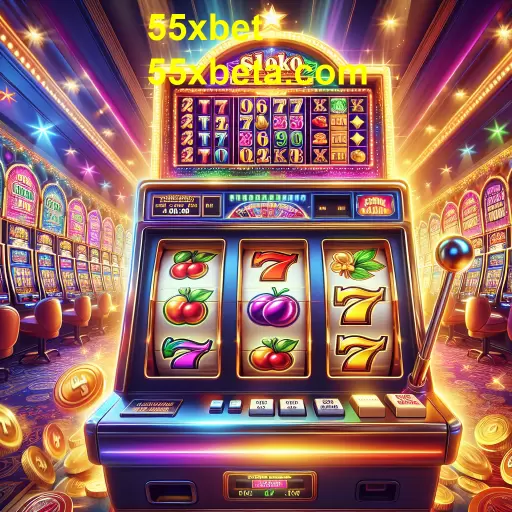 Descubra o Mundo dos Caça-Níqueis no 55xbet